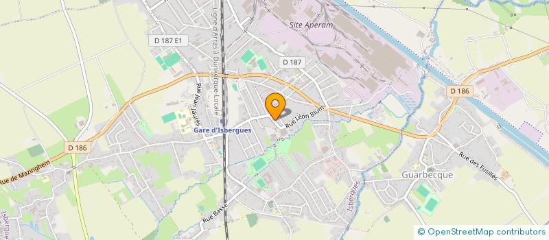 localisation de l'entreprise MONSIEUR FRANCOIS WINDELS  ISBERGUES