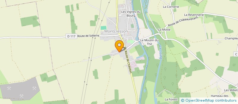 localisation de l'entreprise MONSIEUR FRANCOIS WIRTZ  MONTCRESSON