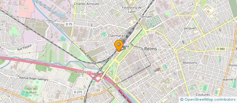 localisation de l'entreprise MONSIEUR FRANCOIS WLODARZYCK  REIMS