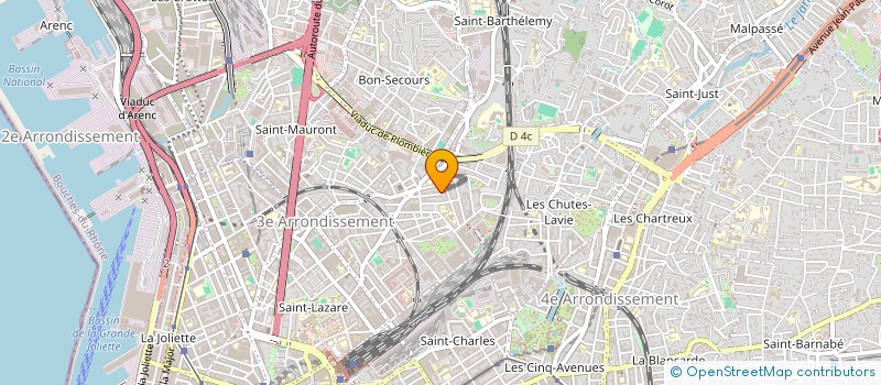 localisation de l'entreprise MONSIEUR FRANCOIS WONG à MARSEILLE