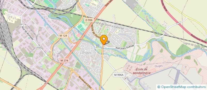 localisation de l'entreprise MONSIEUR FRANCOIS-XAVIER ARNAS  LONGVIC