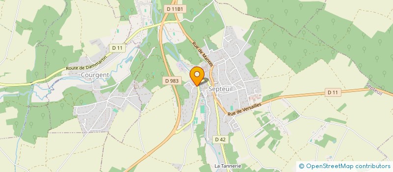 localisation de l'entreprise MONSIEUR FRANCOIS-XAVIER BERLEMONT  SEPTEUIL