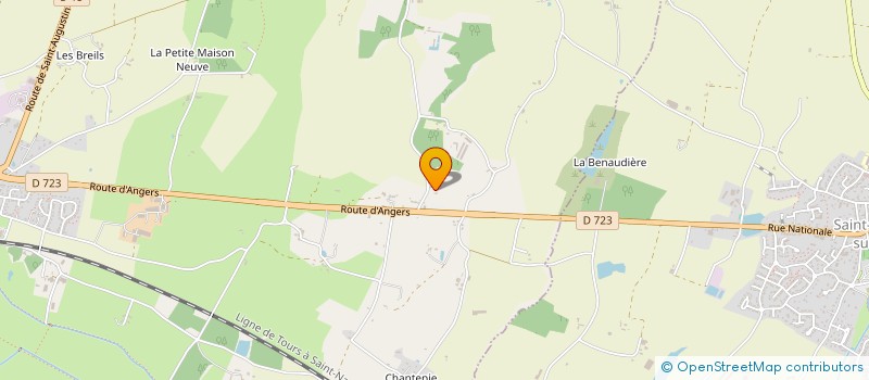 localisation de l'entreprise MONSIEUR FRANCOIS-XAVIER BETH  SAINT-GERMAIN-DES-PRES