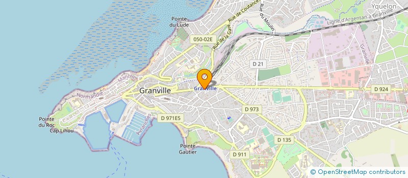 localisation de l'entreprise MONSIEUR FRANCOIS-XAVIER BOUTTEREUX  GRANVILLE