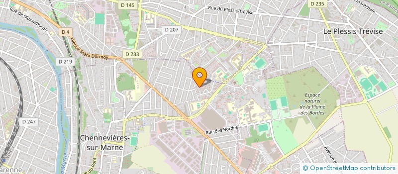 localisation de l'entreprise MONSIEUR FRANCOIS-XAVIER CORDIER à CHENNEVIERES SUR MARNE