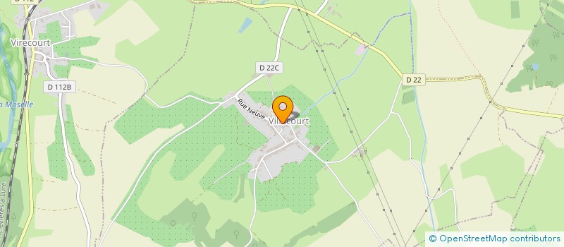 localisation de l'entreprise MONSIEUR FRANCOIS-XAVIER COUVREUR  VILLACOURT