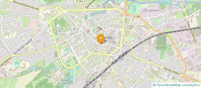 localisation de l'entreprise MONSIEUR FRANCOIS XAVIER DEGRUGILLIER  AVESNES-LE-COMTE