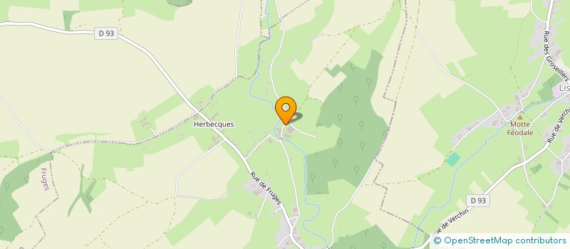 localisation de l'entreprise MONSIEUR FRANCOIS XAVIER DELATTRE  VERCHIN