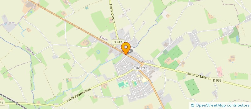 localisation de l'entreprise MONSIEUR FRANCOIS-XAVIER DEQUECKER  CAESTRE