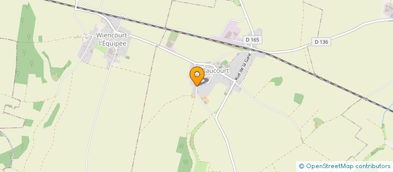 localisation de l'entreprise MONSIEUR FRANCOIS-XAVIER DESMARQUEST  GUILLAUCOURT