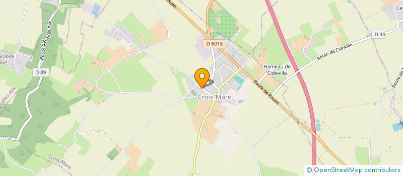 localisation de l'entreprise MONSIEUR FRANCOIS-XAVIER DOUCHET  CROIX-MARE