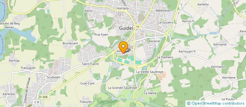 localisation de l'entreprise MONSIEUR FRANCOIS-XAVIER DUAULT  GUIDEL