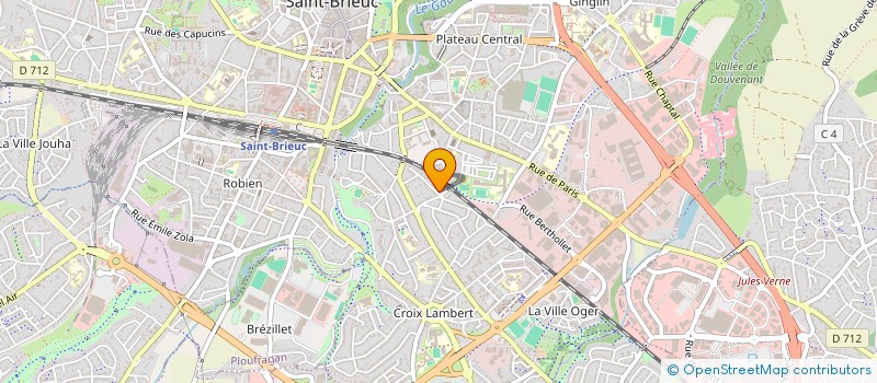 localisation de l'entreprise MONSIEUR FRANCOIS XAVIER FALAIZE à SAINT-BRIEUC