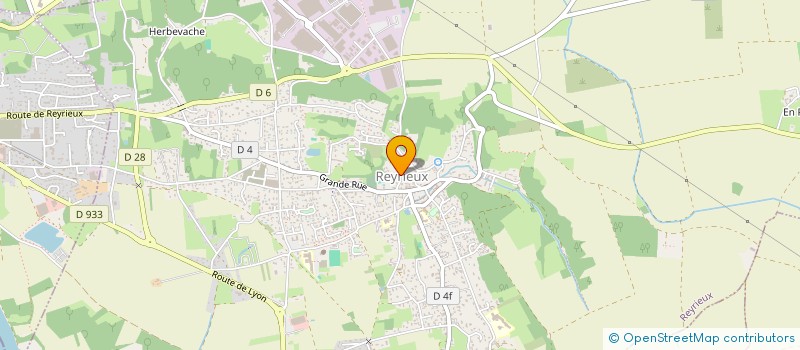localisation de l'entreprise MONSIEUR FRANCOIS-XAVIER FALLETI à REYRIEUX