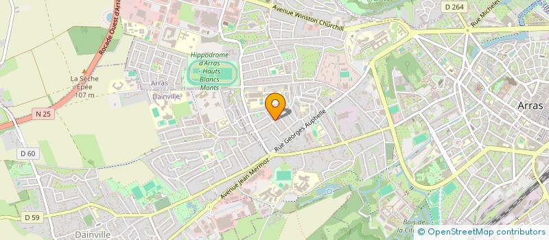 localisation de l'entreprise MONSIEUR FRANCOIS XAVIER FIQUET à ARRAS