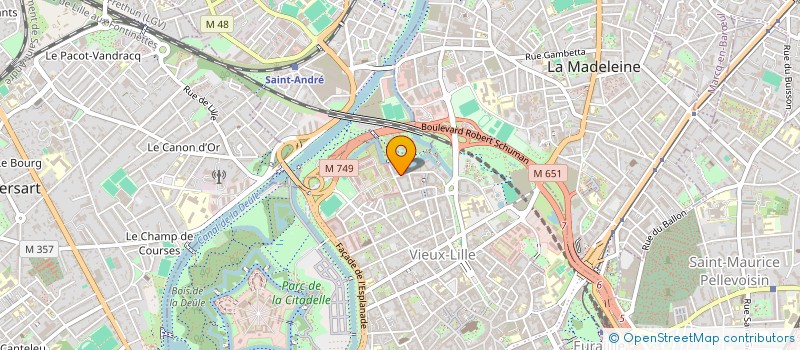 localisation de l'entreprise MONSIEUR FRANCOIS-XAVIER GAROT à LILLE