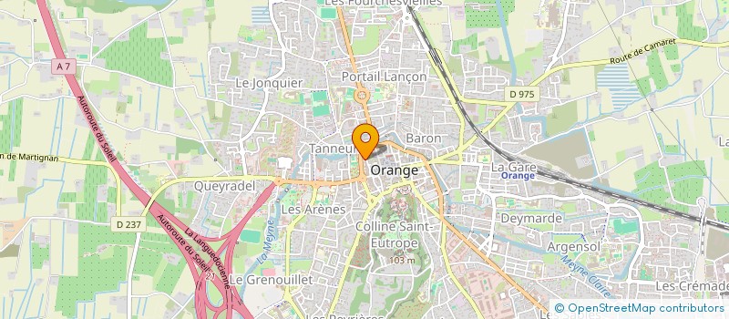 localisation de l'entreprise MONSIEUR FRANCOIS XAVIER GUILLEM à ORANGE