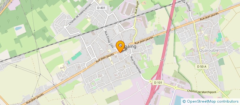 localisation de l'entreprise MONSIEUR FRANCOIS-XAVIER HANON  ONNAING