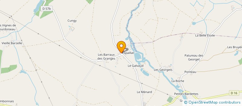 localisation de l'entreprise MONSIEUR FRANCOIS-XAVIER HOLLEBECQ à POULAINES