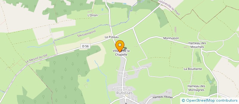 localisation de l'entreprise MONSIEUR FRANCOIS-XAVIER HURIAUX à SAUSSEMESNIL