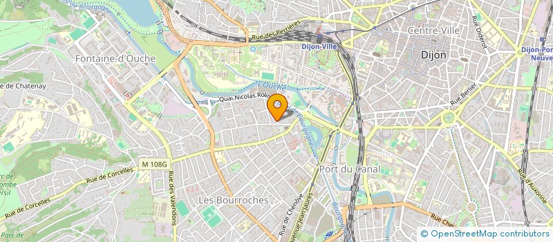 localisation de l'entreprise MONSIEUR FRANCOIS-XAVIER JACQUEMIN  DIJON