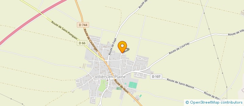localisation de l'entreprise MONSIEUR FRANCOIS-XAVIER LATOUR  VILLIERS-EN-PLAINE