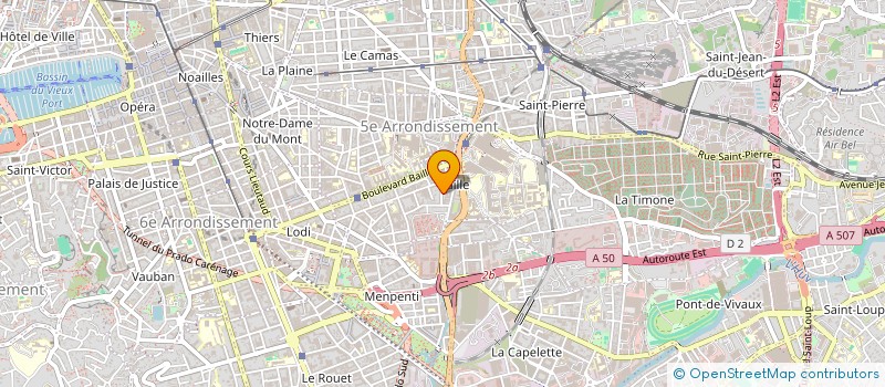 localisation de l'entreprise MONSIEUR FRANCOIS-XAVIER LEPOUTRE à MARSEILLE