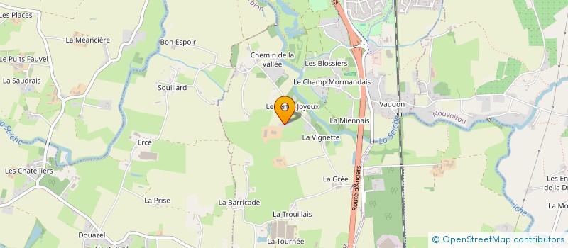 localisation de l'entreprise MONSIEUR FRANCOIS-XAVIER LOUAPRE  VERN-SUR-SEICHE