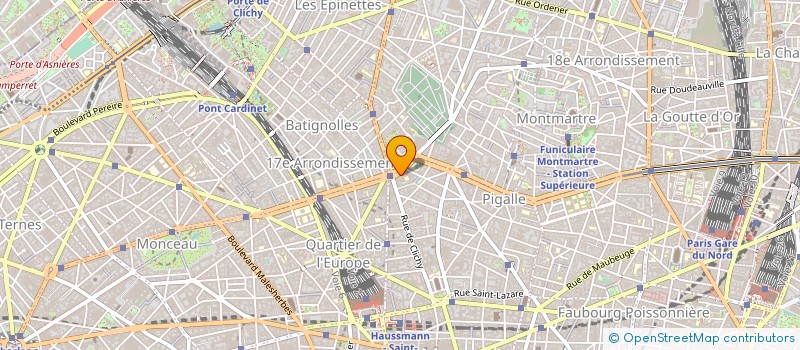 localisation de l'entreprise MONSIEUR FRANCOIS XAVIER MARZIN  PARIS
