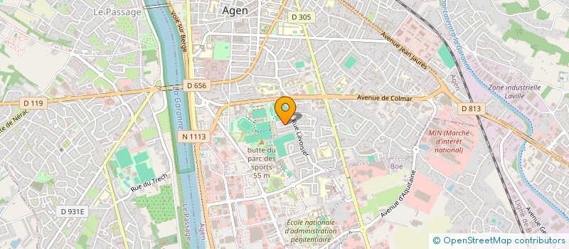 localisation de l'entreprise MONSIEUR FRANCOIS-XAVIER MIERMONT  AGEN