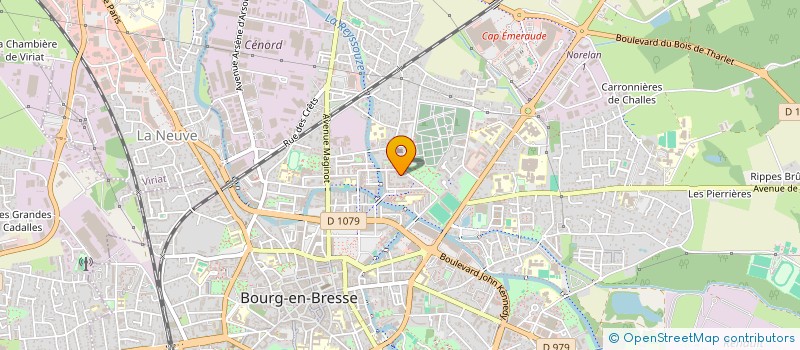 localisation de l'entreprise MONSIEUR FRANCOIS-XAVIER MOUGEOT  BOURG-EN-BRESSE