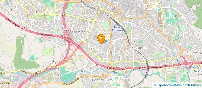 localisation de l'entreprise MONSIEUR FRANCOIS-XAVIER NAUBRON à AIX-EN-PROVENCE