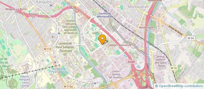 localisation de l'entreprise MONSIEUR FRANCOIS XAVIER POUILLARD à TOULOUSE