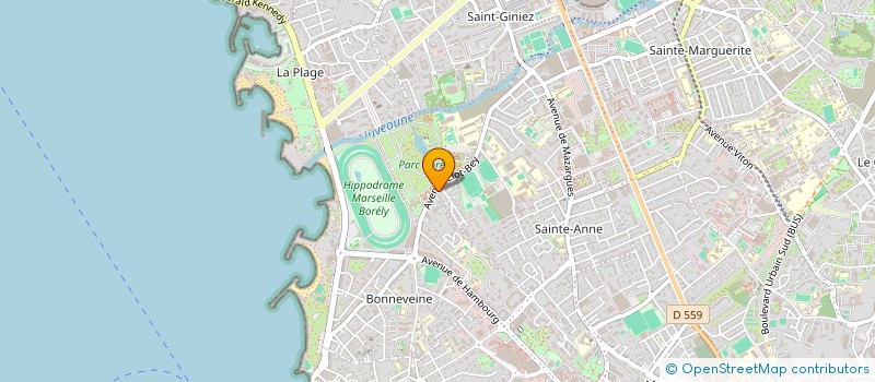 localisation de l'entreprise MONSIEUR FRANCOIS-XAVIER PREVOT à MARSEILLE