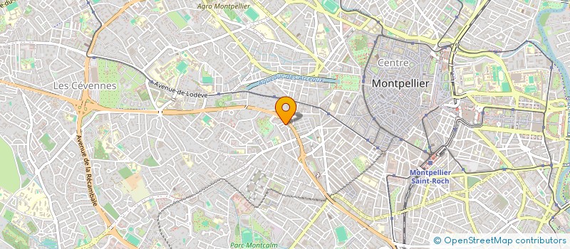 localisation de l'entreprise MONSIEUR FRANCOIS-XAVIER RIEZ à MONTPELLIER