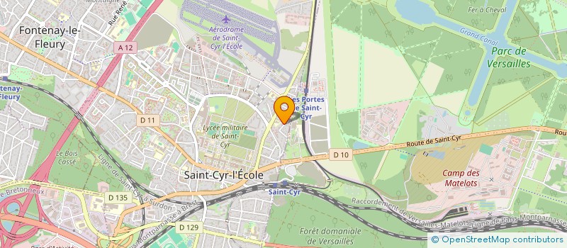 localisation de l'entreprise MONSIEUR FRANCOIS XAVIER SENNESAL  SAINT-CYR-L'ECOLE