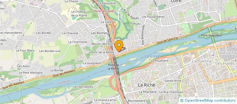 localisation de l'entreprise MONSIEUR FRANCOIS-XAVIER TALGORN  SAINT-CYR-SUR-LOIRE