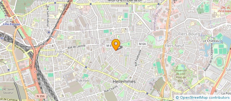 localisation de l'entreprise MONSIEUR FRANCOIS-XAVIER VANHAMME à LILLE