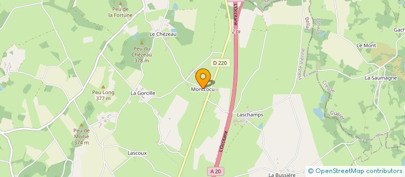 localisation de l'entreprise MONSIEUR FRANCOIS XAVIER WARNIER à SAINT-AMAND-MAGNAZEIX