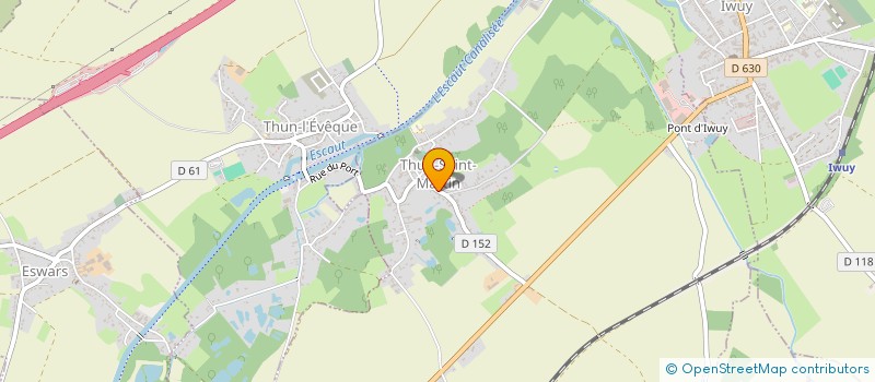 localisation de l'entreprise MONSIEUR FRANCOIS-XAVIER WITTRANT  THUN-SAINT-MARTIN