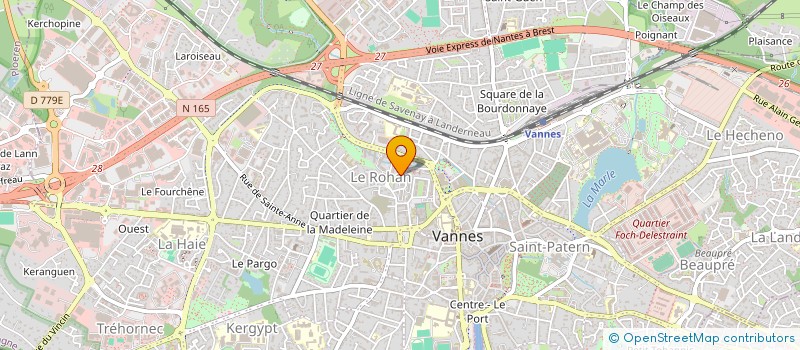 localisation de l'entreprise MONSIEUR FRANCOIS-YANN GABER à VANNES