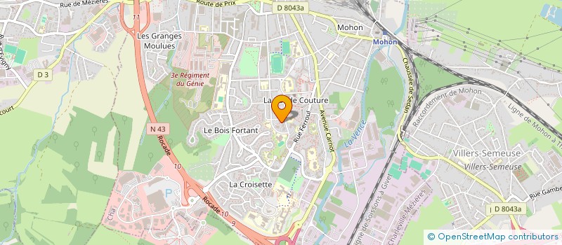 localisation de l'entreprise MONSIEUR FRANCOIS YEDOH  CHARLEVILLE-MEZIERES