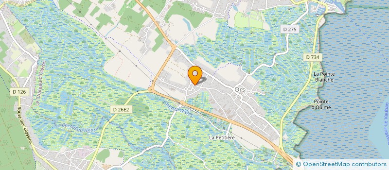 localisation de l'entreprise MONSIEUR FRANCOIS YTAS à LE CHATEAU-D'OLERON