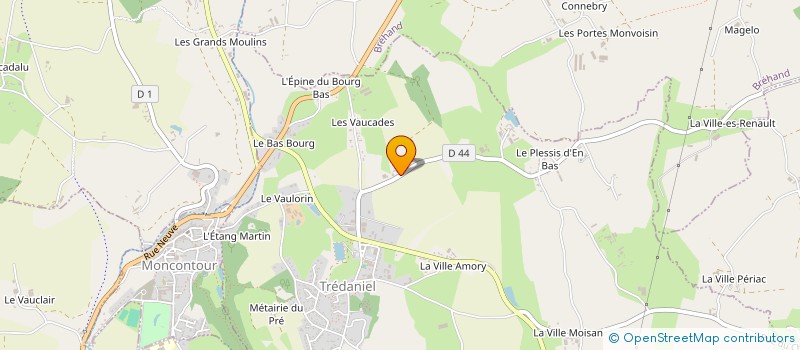 localisation de l'entreprise MONSIEUR FRANCOIS YU-YUENG  TREDANIEL