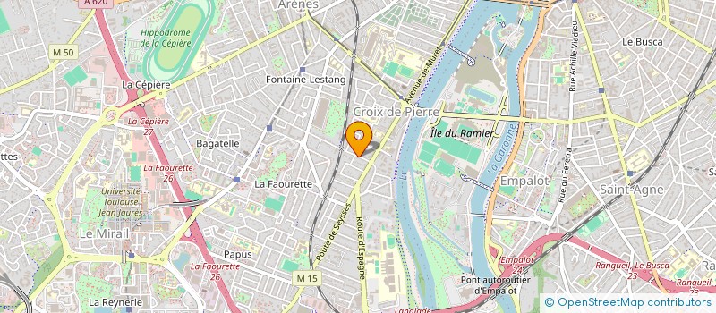 localisation de l'entreprise MONSIEUR FRANCOIS YVES à TOULOUSE