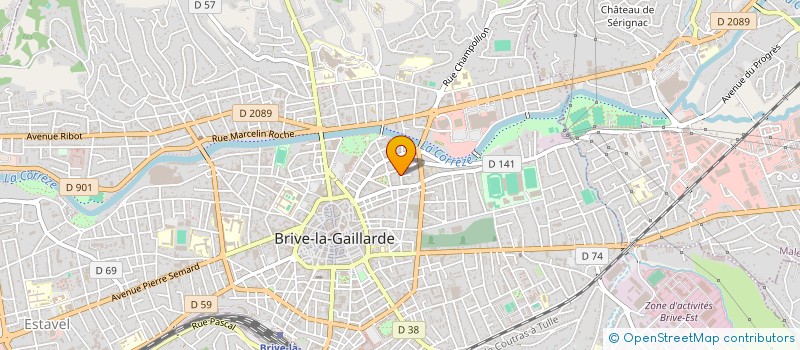 localisation de l'entreprise MONSIEUR FRANCOIS ZAIMEDDINE à BRIVE-LA-GAILLARDE