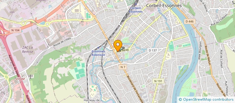 localisation de l'entreprise MONSIEUR FRANCOIS ZAMBROWSKI à CORBEIL-ESSONNES