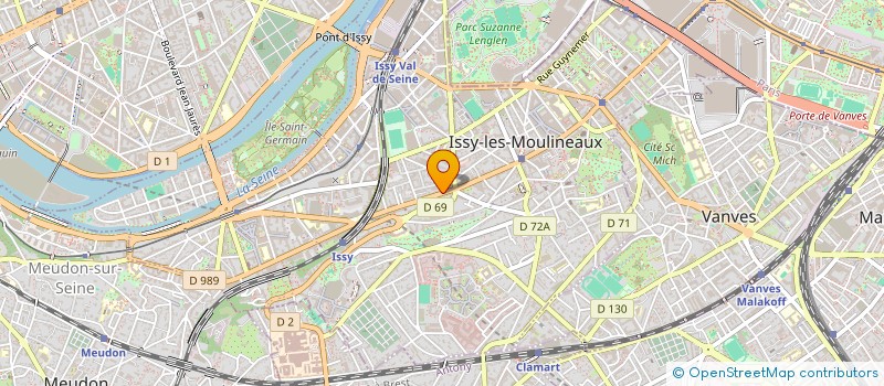 localisation de l'entreprise MONSIEUR FRANCOIS ZHOU à ISSY-LES-MOULINEAUX