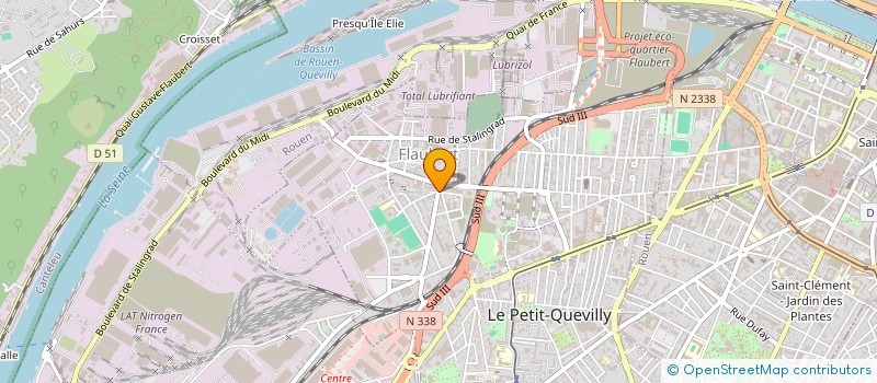 localisation de l'entreprise MONSIEUR FRANCOIS ZIMERAY  LE PETIT-QUEVILLY