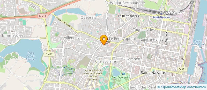 localisation de l'entreprise MONSIEUR FRANCOIS ZONGO à SAINT-NAZAIRE